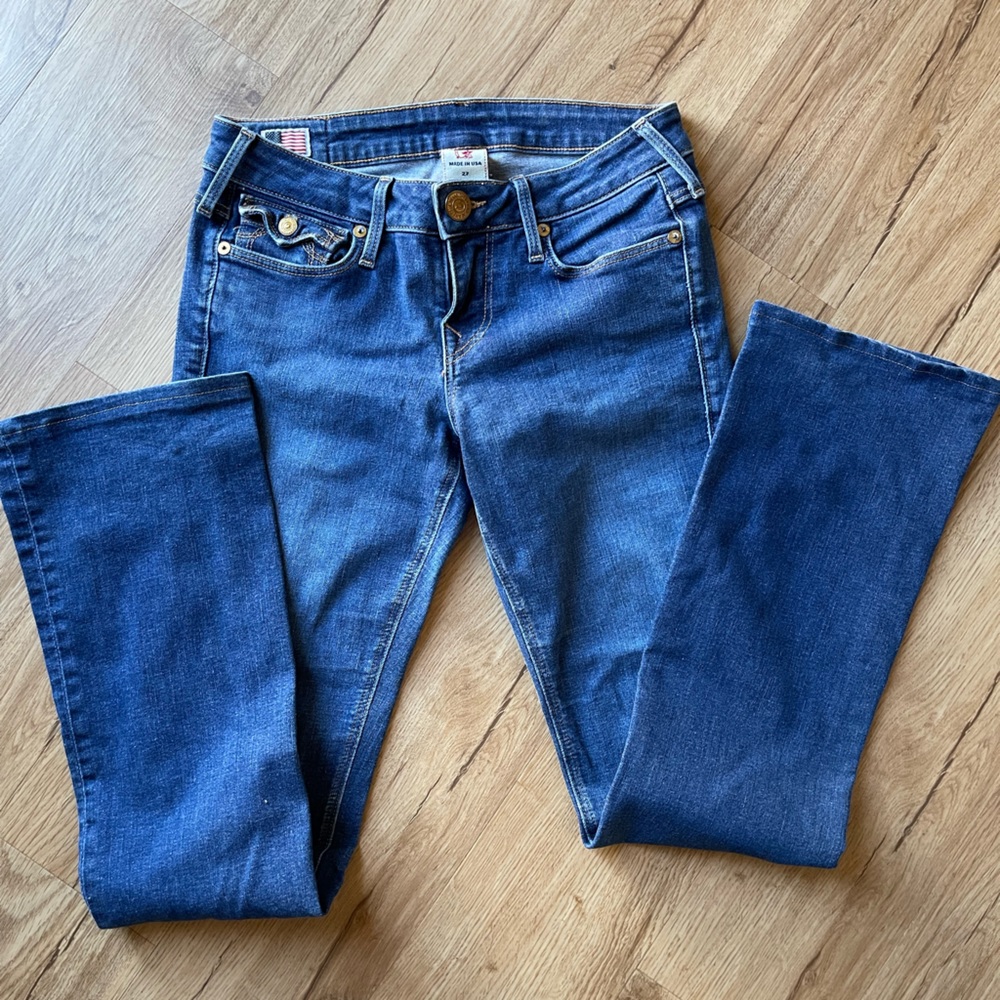 True Religion Straight Leg Jeans